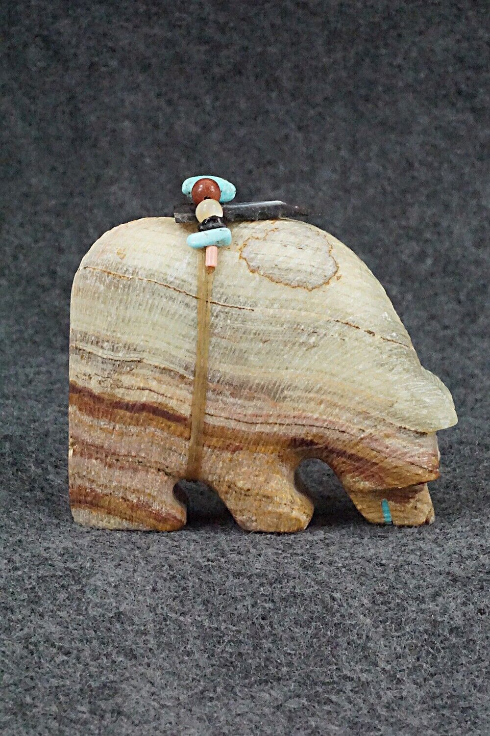 Bear Zuni Fetish Carving - Douglas Martza