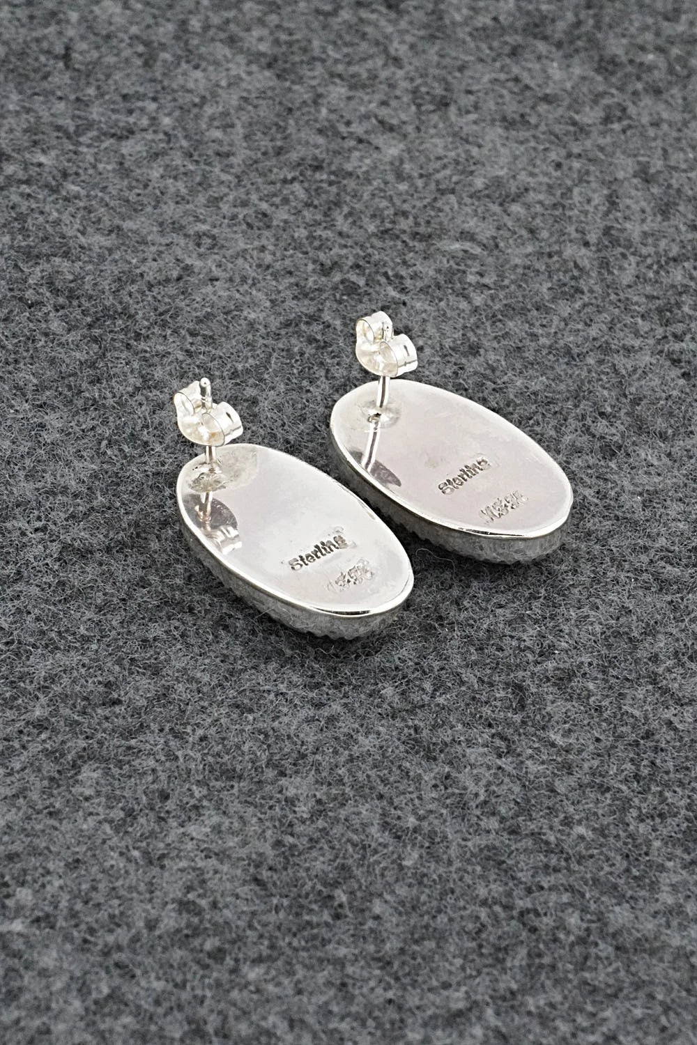 Morado & Sterling Silver Earrings - Murray Hannaweeka
