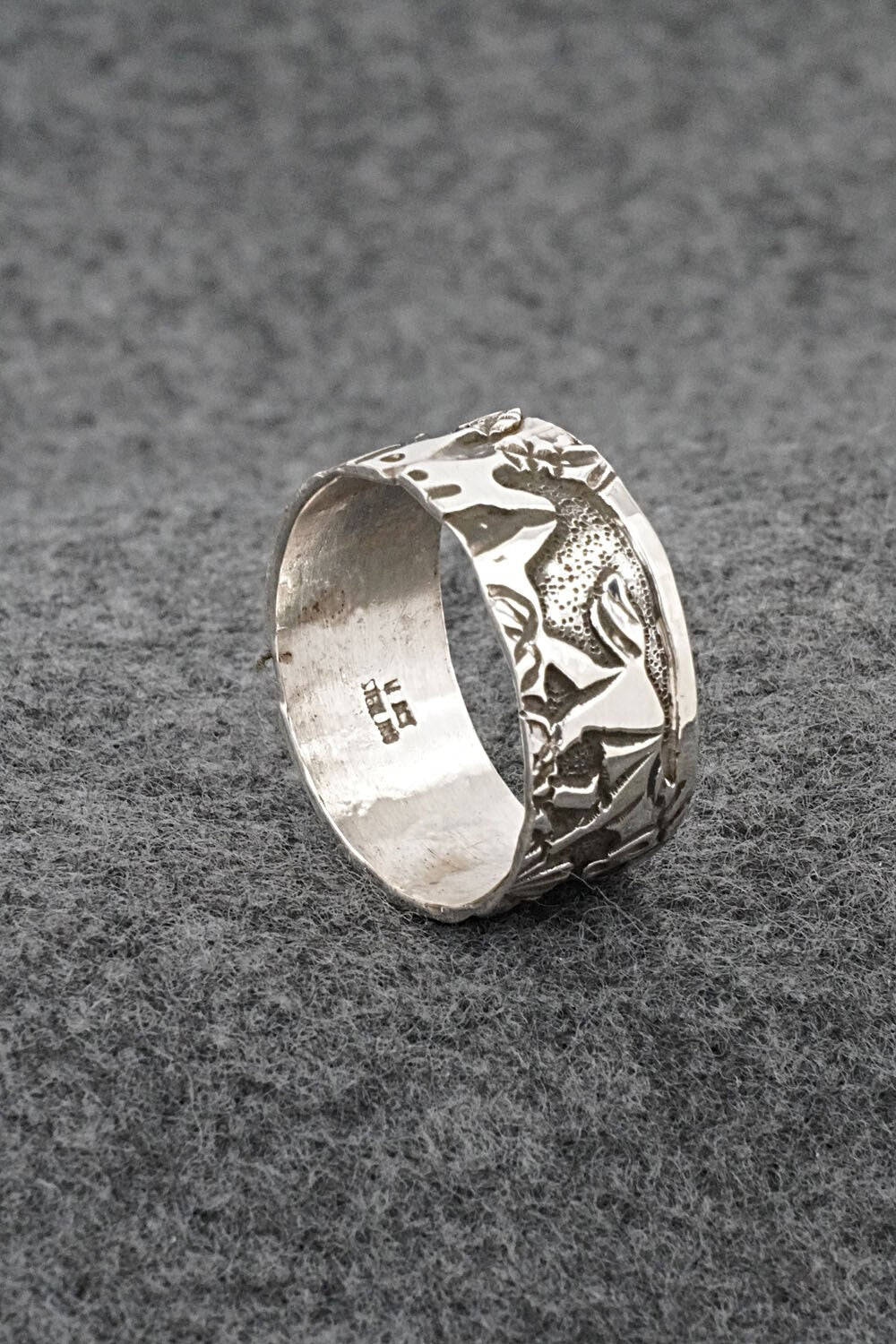 Sterling Silver Ring - Lloyd Becenti - Size 11.5
