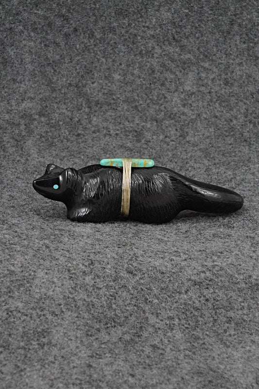 Wolf Zuni Fetish Carving - Herbert Halate