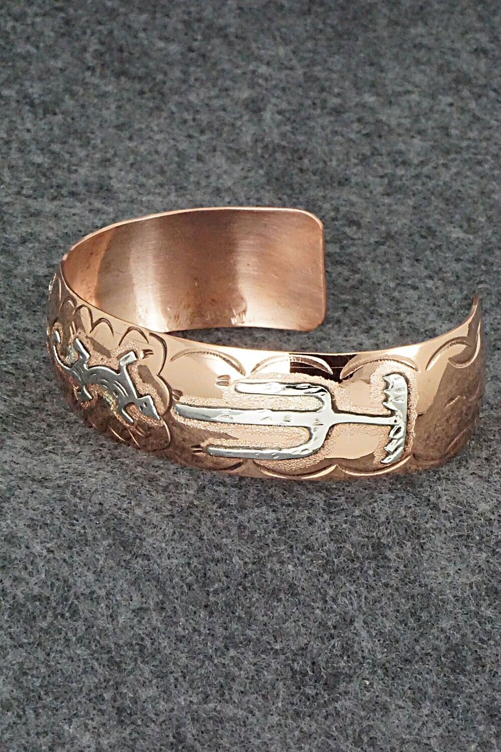 Copper & Sterling Silver Bracelet - Charlene Begay