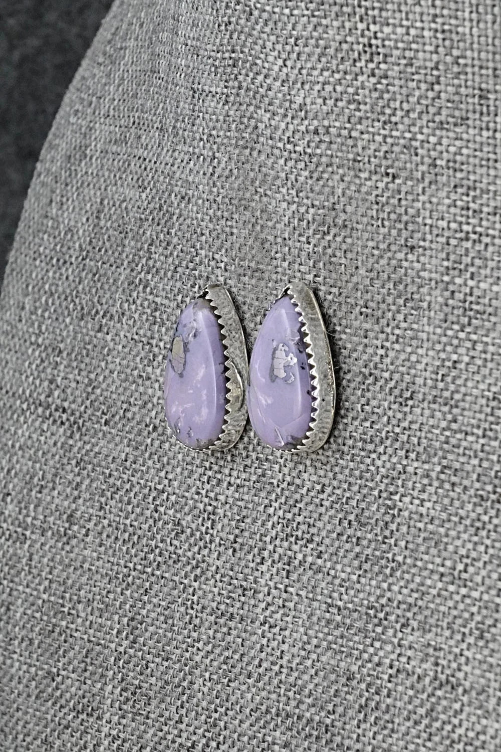 Morado & Sterling Silver Earrings - Murray Hannaweeka