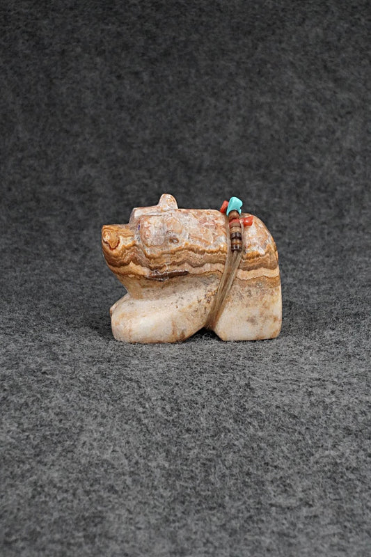Bear Zuni Fetish Carving - Benina Kallestewa