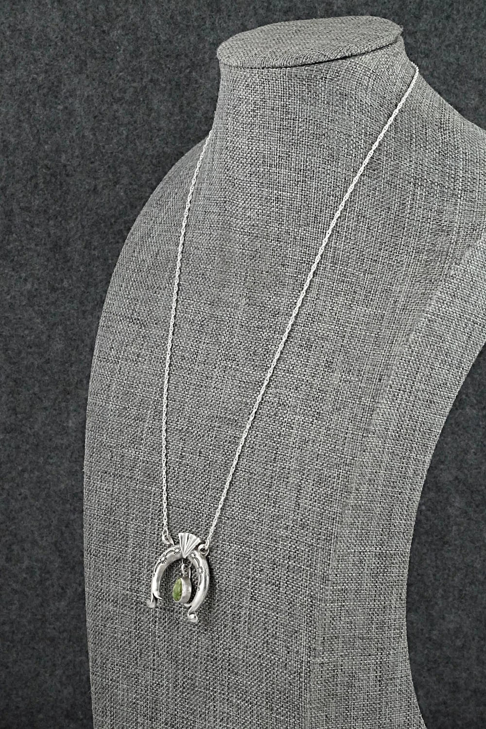 Turquoise & Sterling Silver Necklace - Gary Shorty