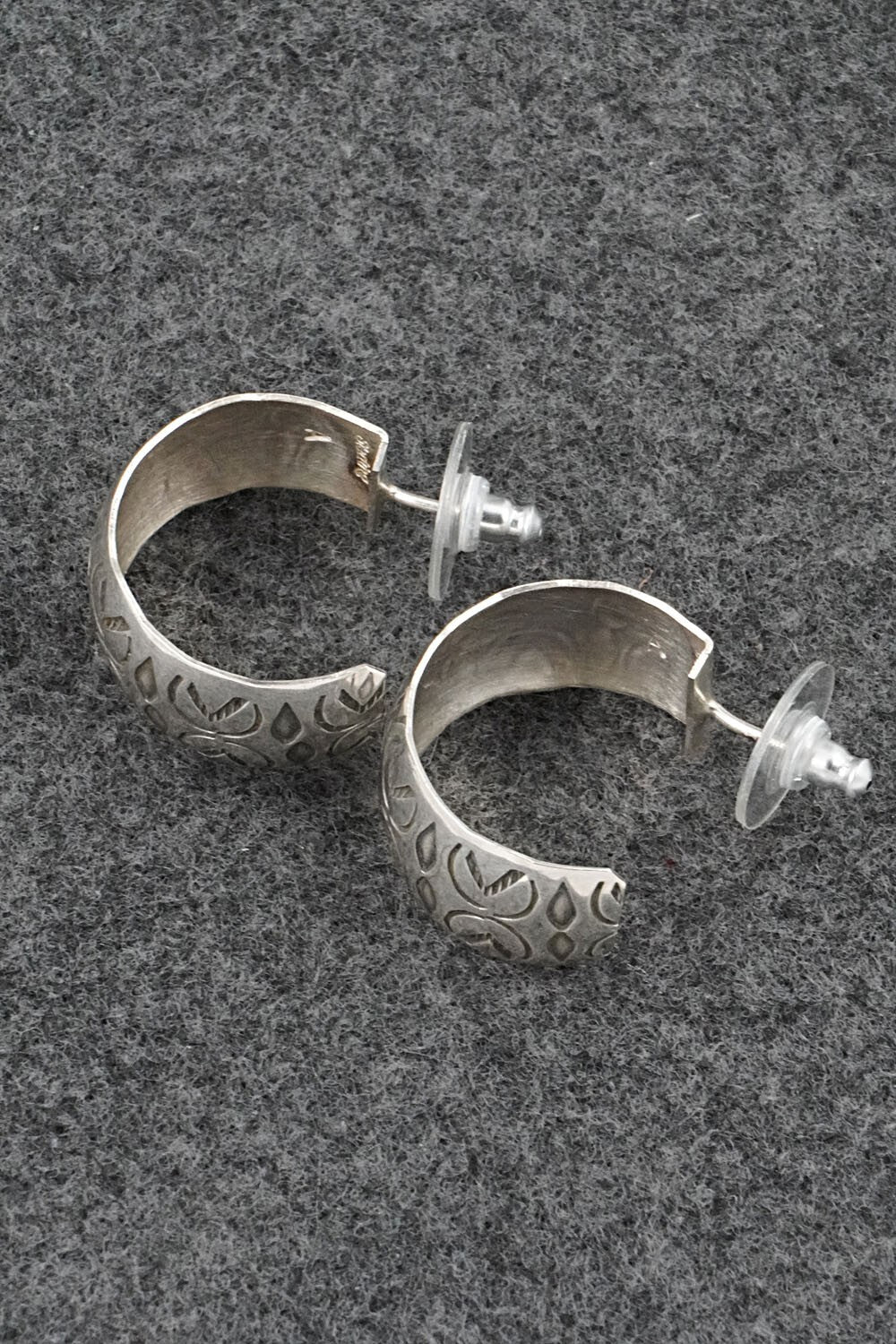 Sterling Silver Hoop Earrings - Nora Ashley