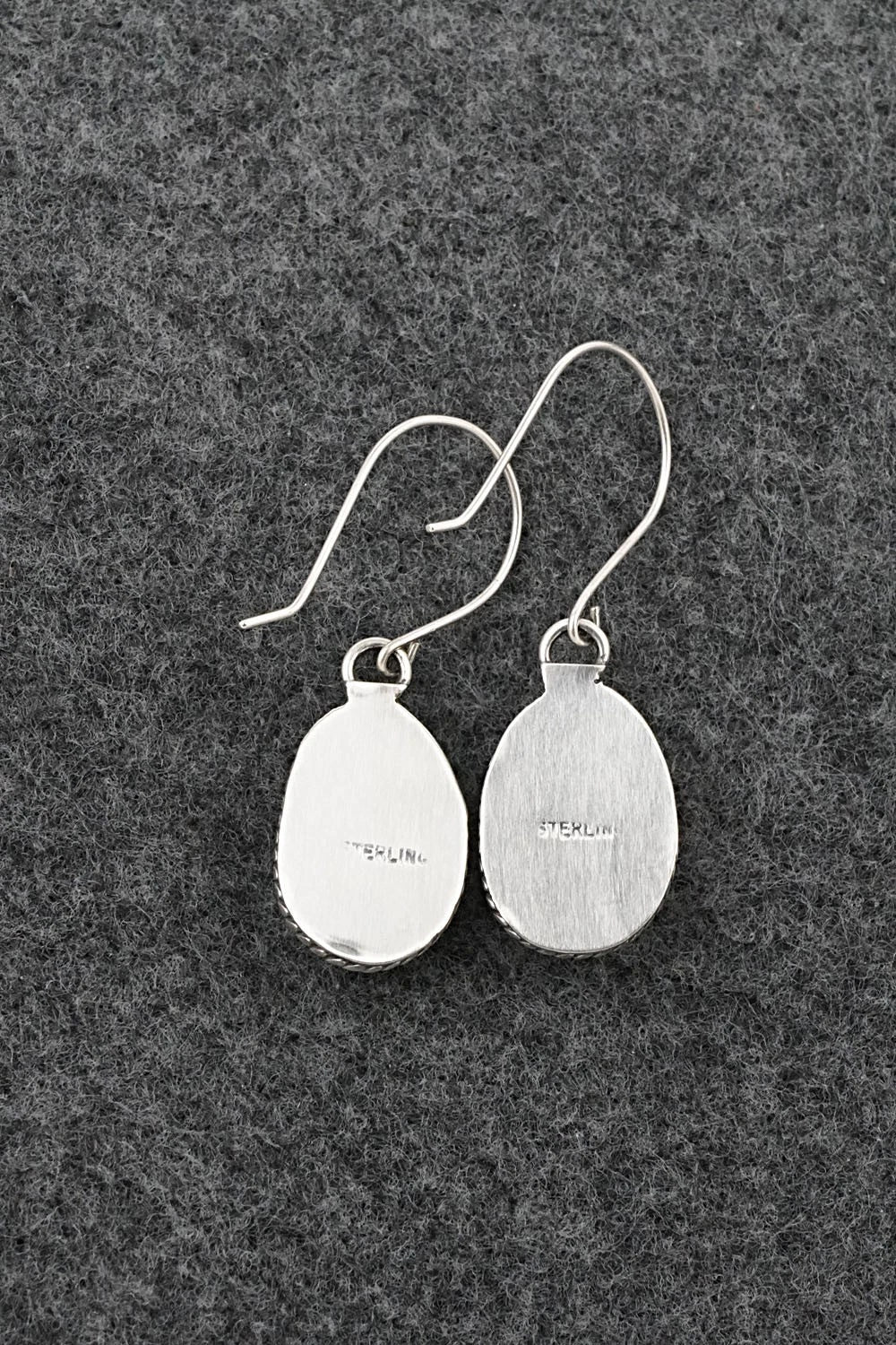 Turquoise & Sterling Silver Earrings - Rosemary Saunders