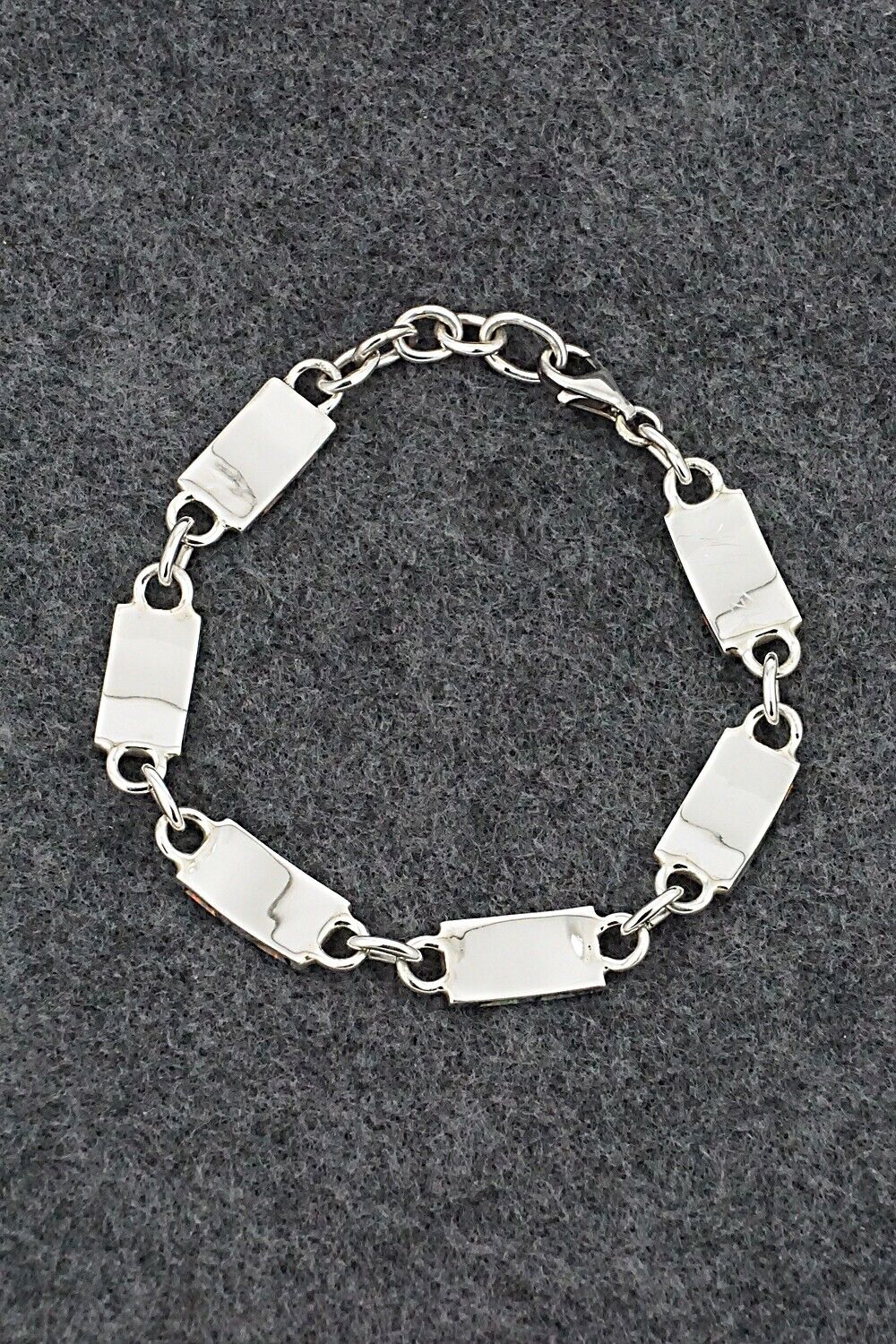 Opalite & Sterling Silver Link Bracelet - Wilfred Siutza