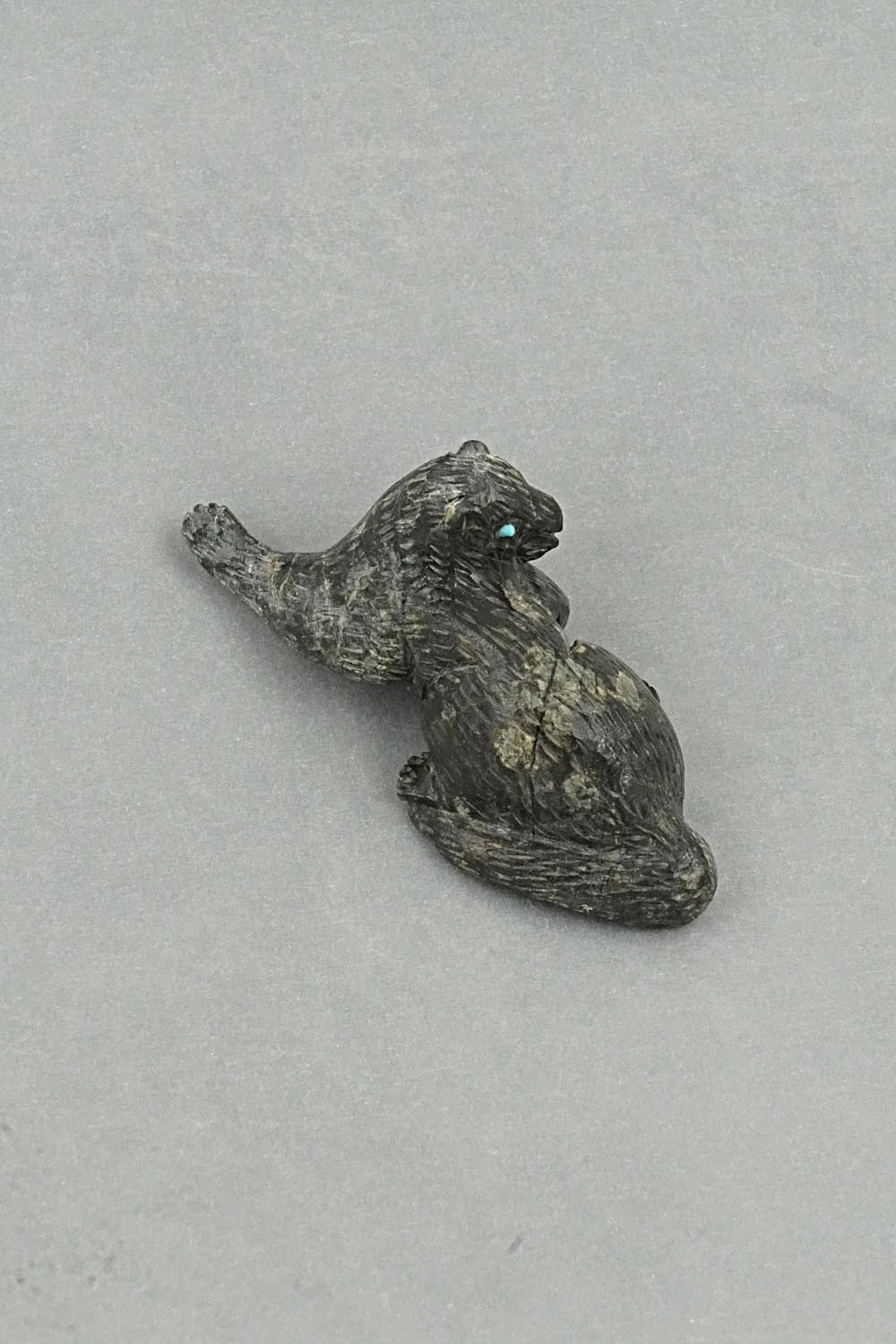 Mountain Lion Zuni Fetish Carving - Lance Cheama