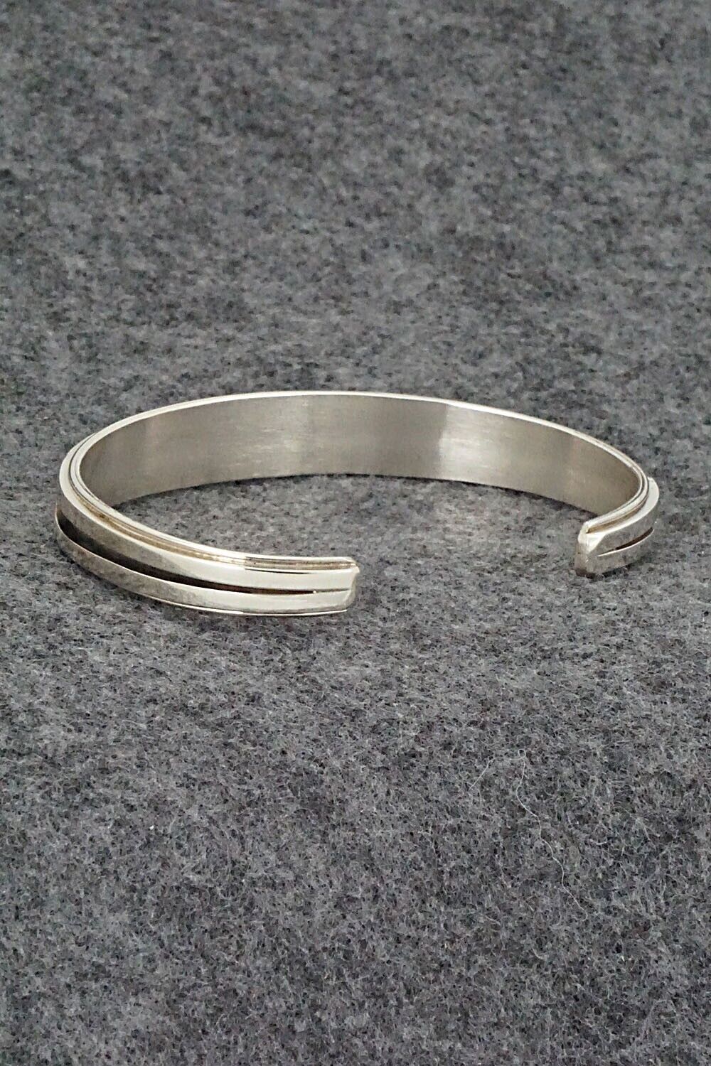 Coral & Sterling Silver Bracelet - Wilbert Muskett