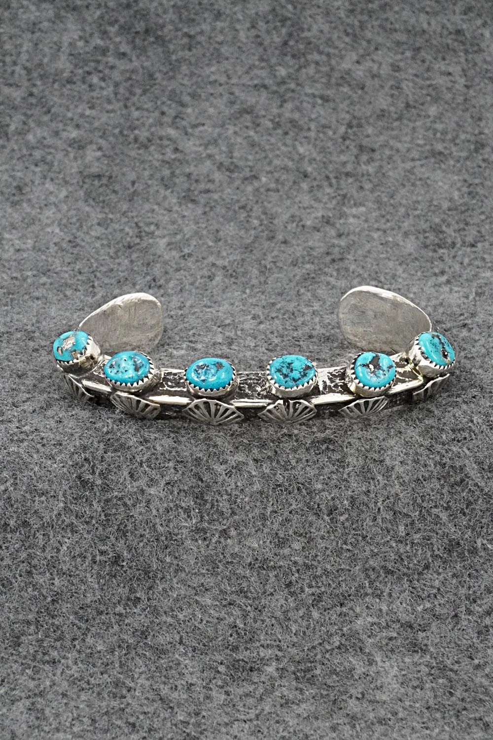 Turquoise & Sterling Silver Bracelet - Delbert Arviso
