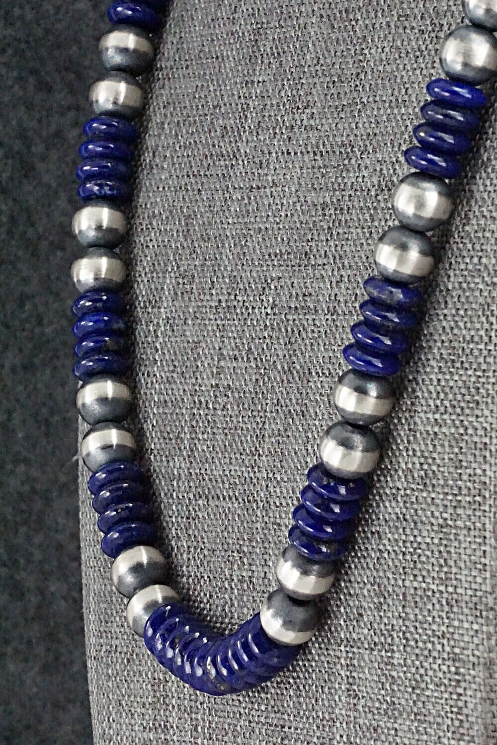 Lapis & Sterling Silver Necklace - Doreen Jake