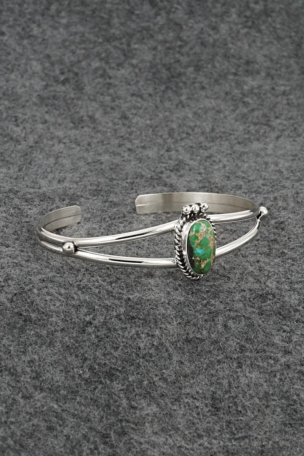 Turquoise & Sterling Silver Bracelet - Rosemary Saunders