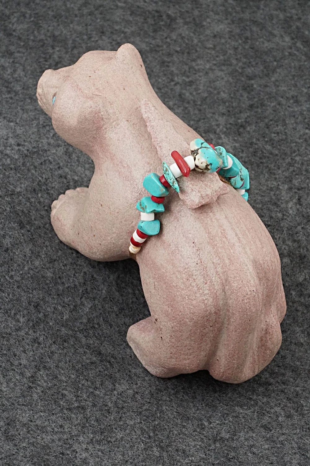 Mountain Lion Zuni Fetish Carving - Darrell Westika
