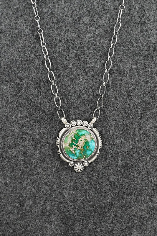Turquoise & Sterling Silver Necklace - Daniel Benally