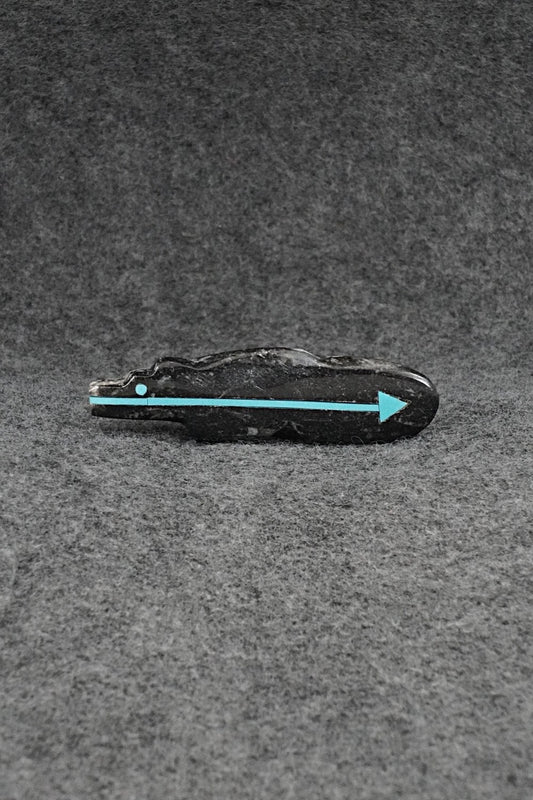 Bear Zuni Fetish Carving - Bernard Laiwakete