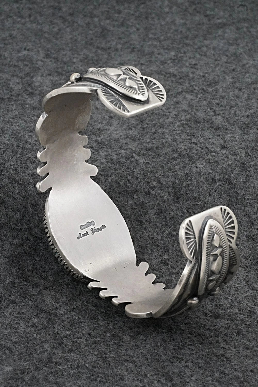 Turquoise & Sterling Silver Bracelet - Mark Yazzie