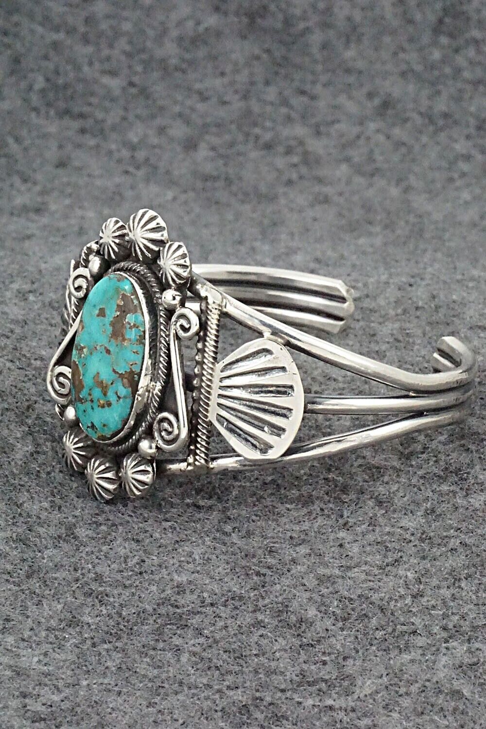 Turquoise & Sterling Silver Bracelet - Jess Martinez