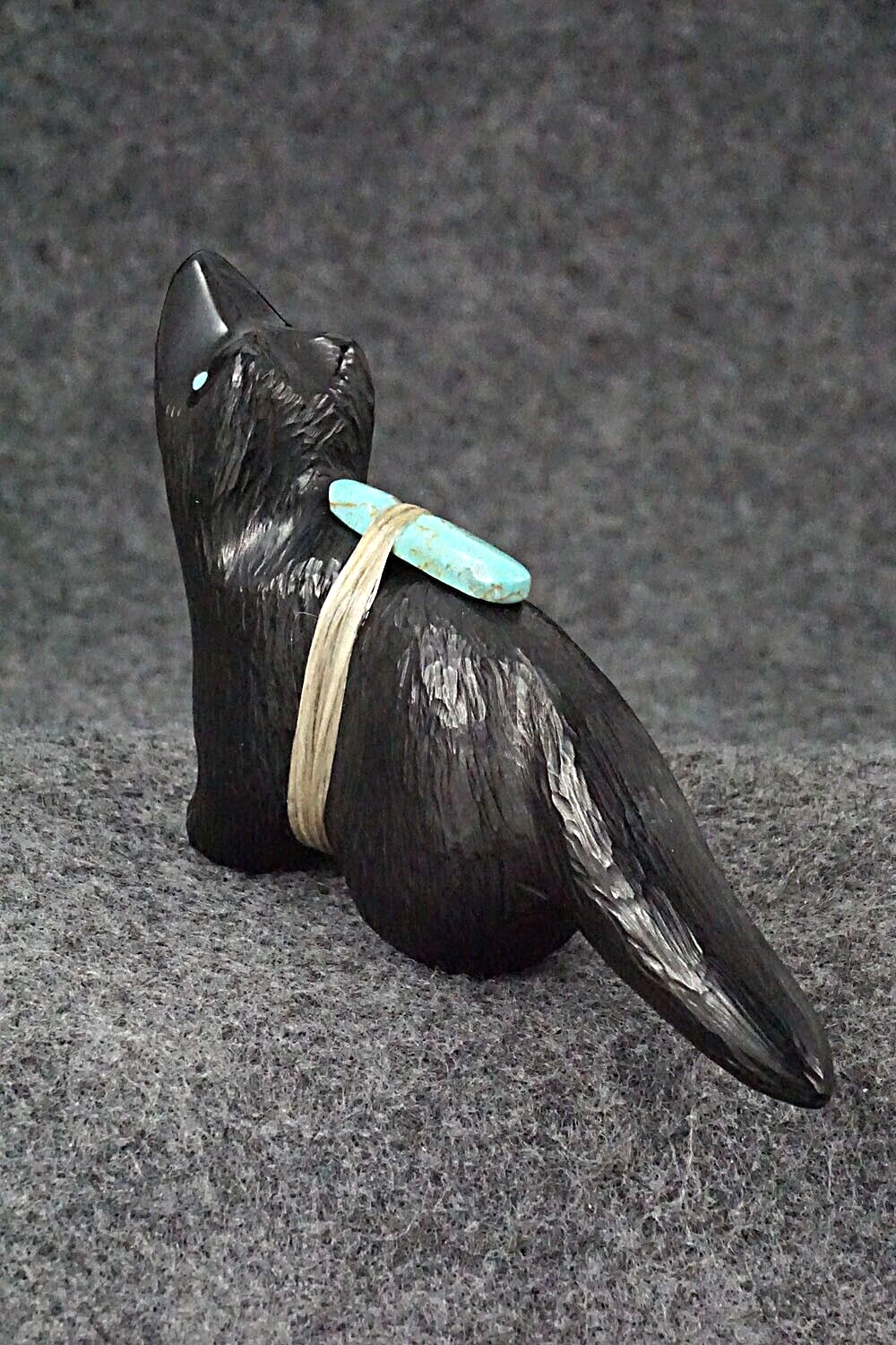 Wolf Zuni Fetish Carving - Herbert Halate
