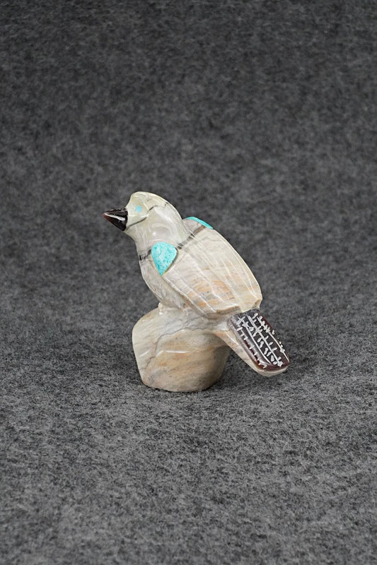 Bird Zuni Fetish Carving - Freddie Leekya