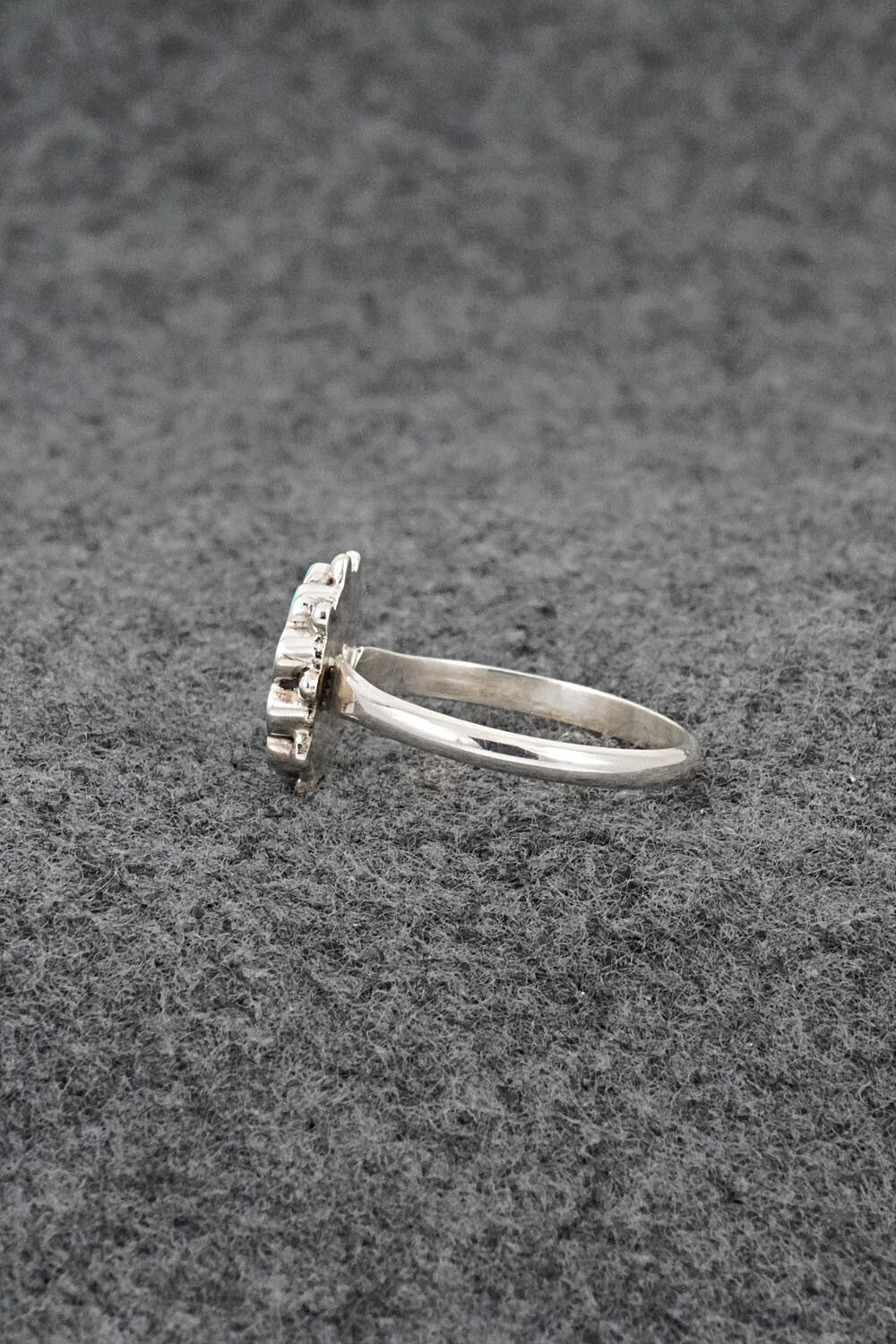 Multi-Stone & Sterling Silver Ring - Maxine Soseeah - Size 7.5