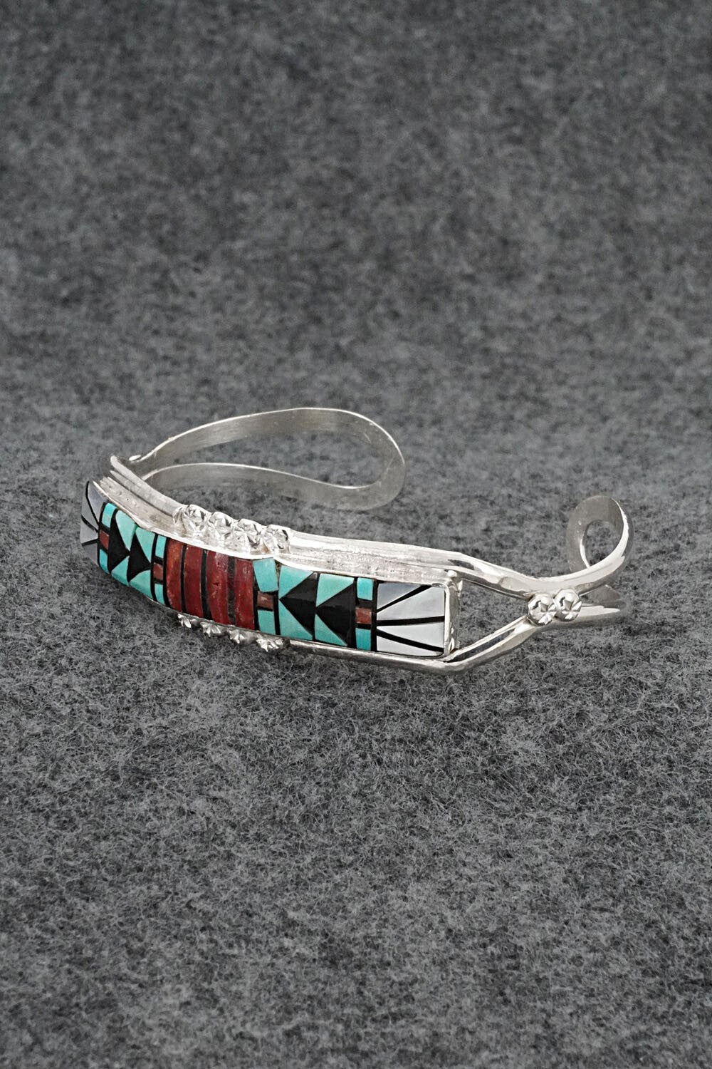 Multi-Stone & Sterling Silver Bracelet - Ola Eriacho
