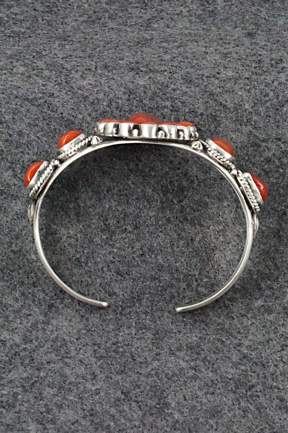 Coral & Sterling Silver Bracelet - Derrick Gordon