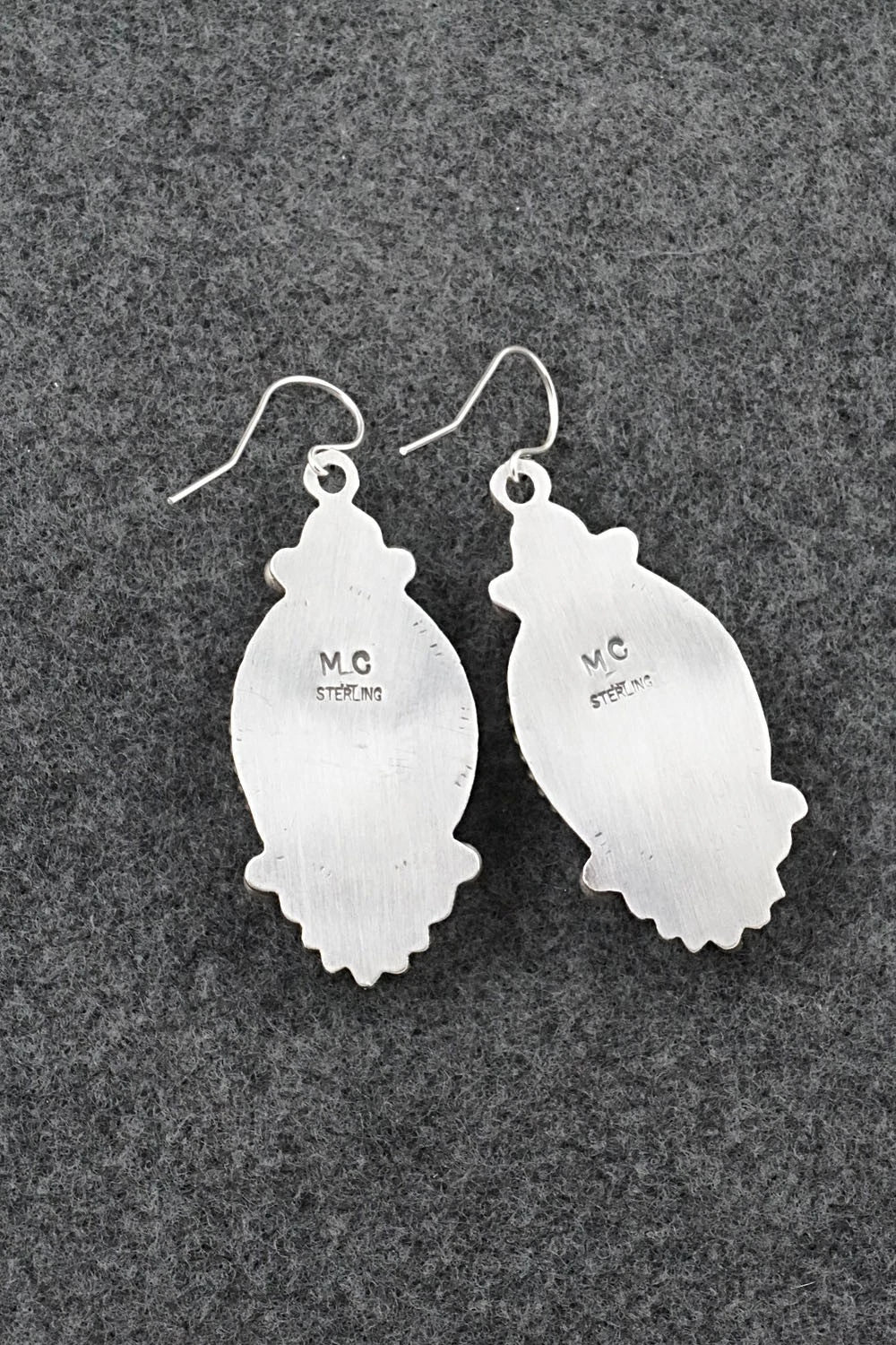 Turquoise & Sterling Silver Earrings - Michael Calladitto
