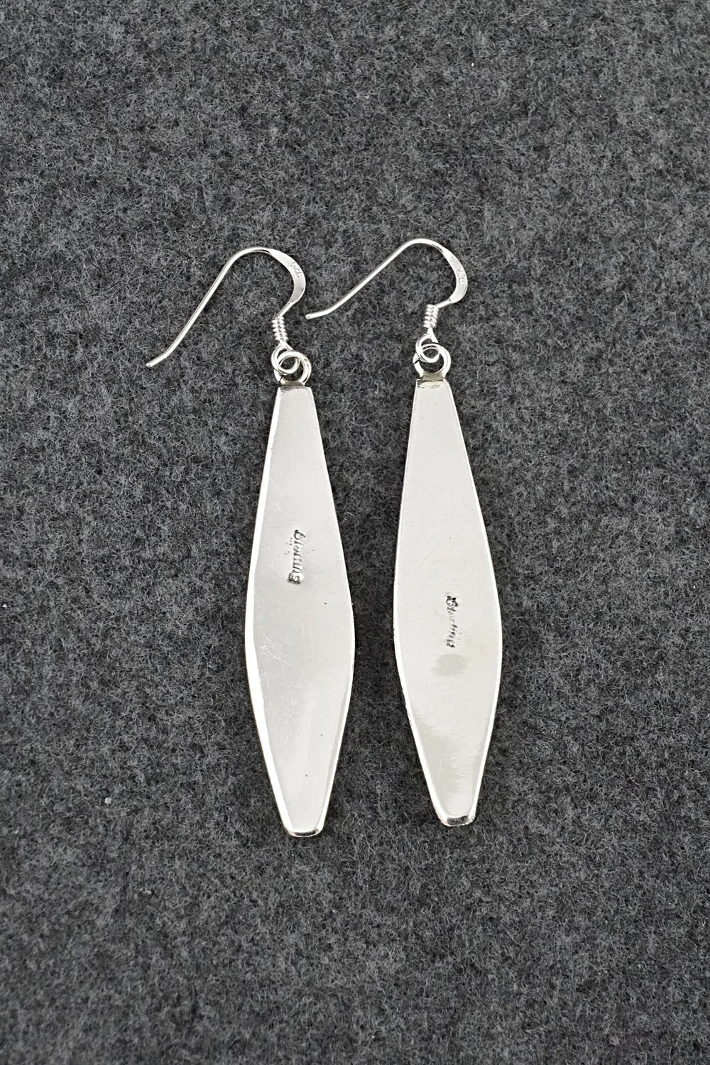 Coral & Sterling Silver Earrings - Paul Largo