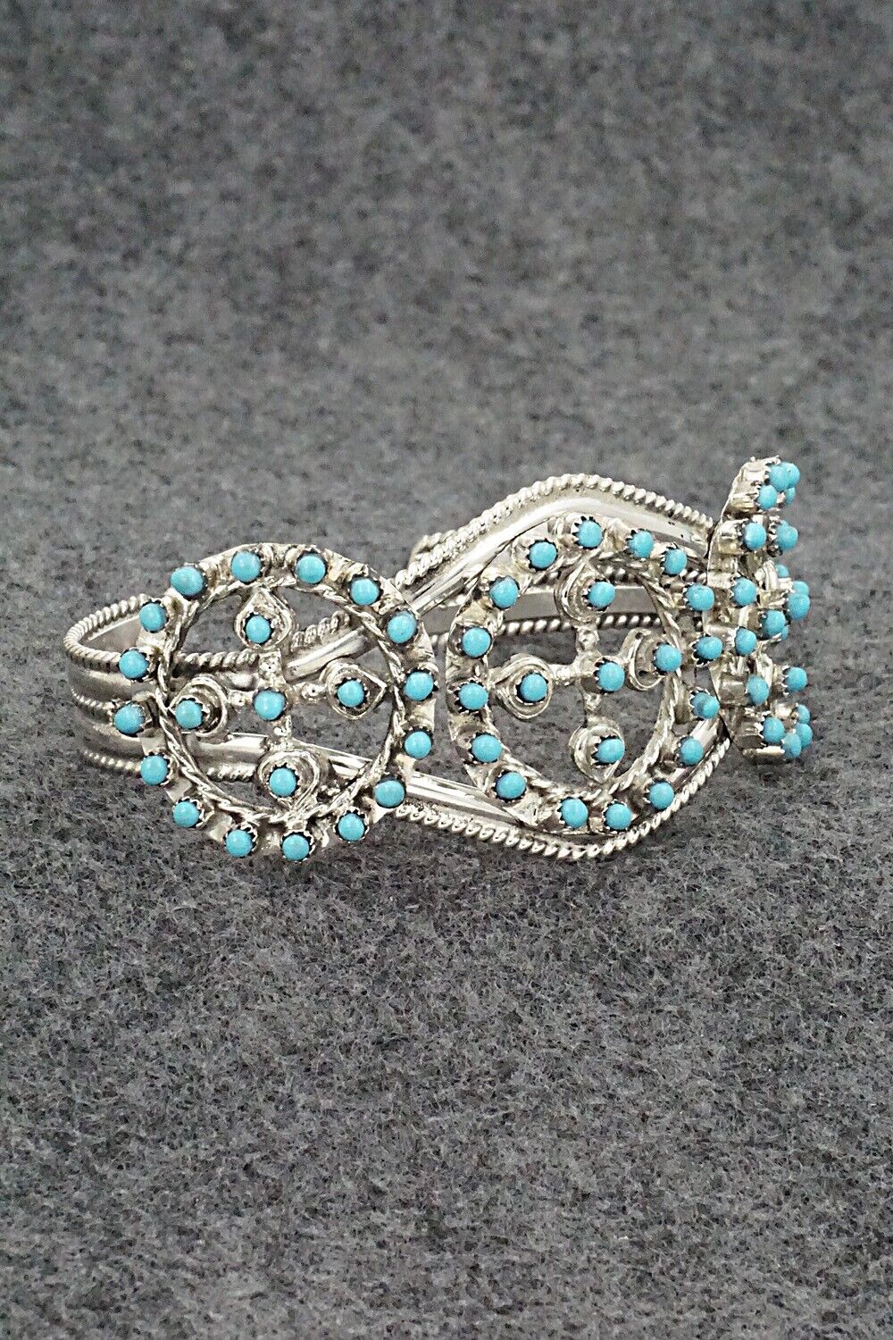 Turquoise & Sterling Silver Bracelet - Wayne Johnson