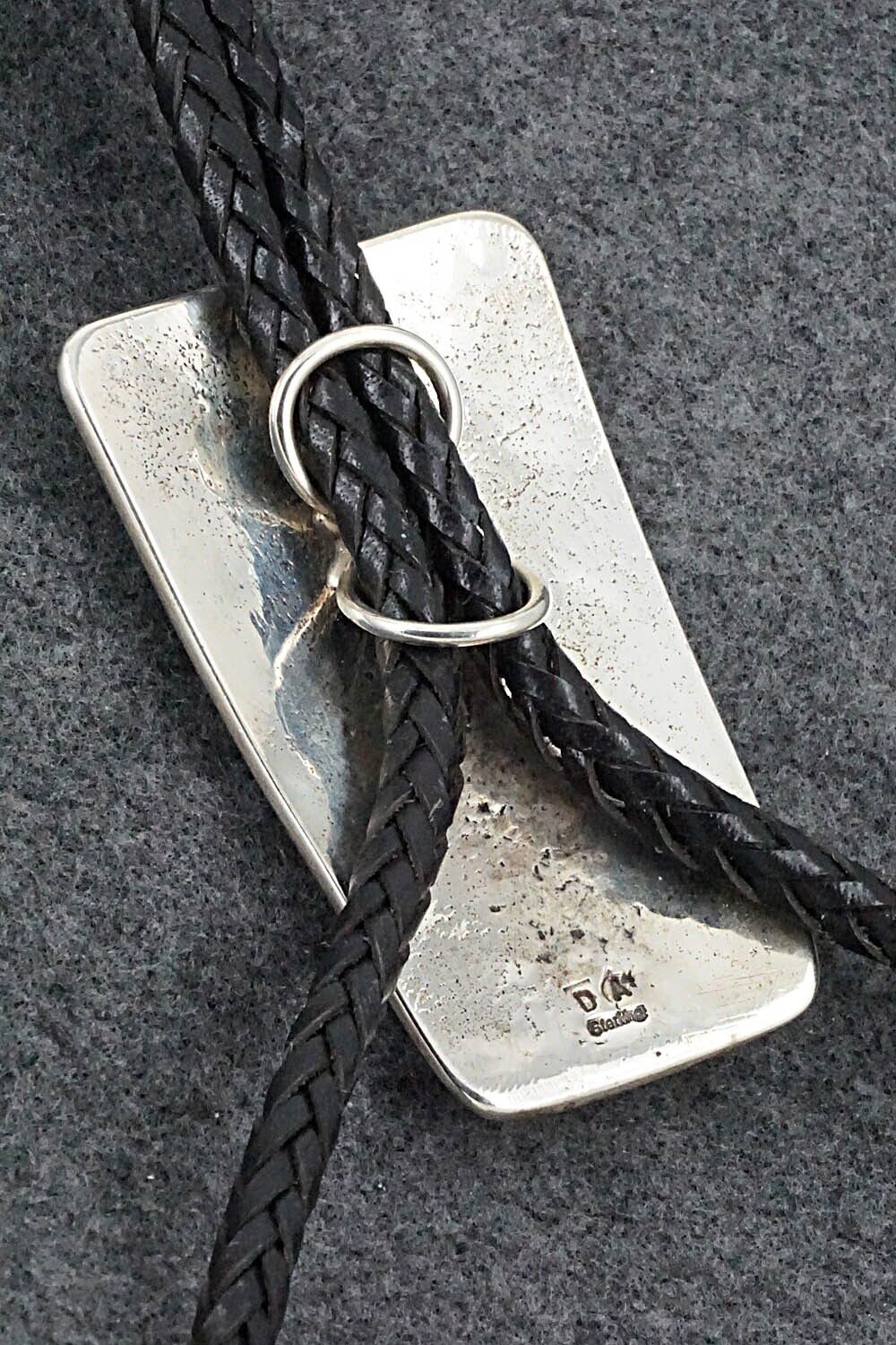 Sterling Silver Bolo Tie - Delbert Arviso