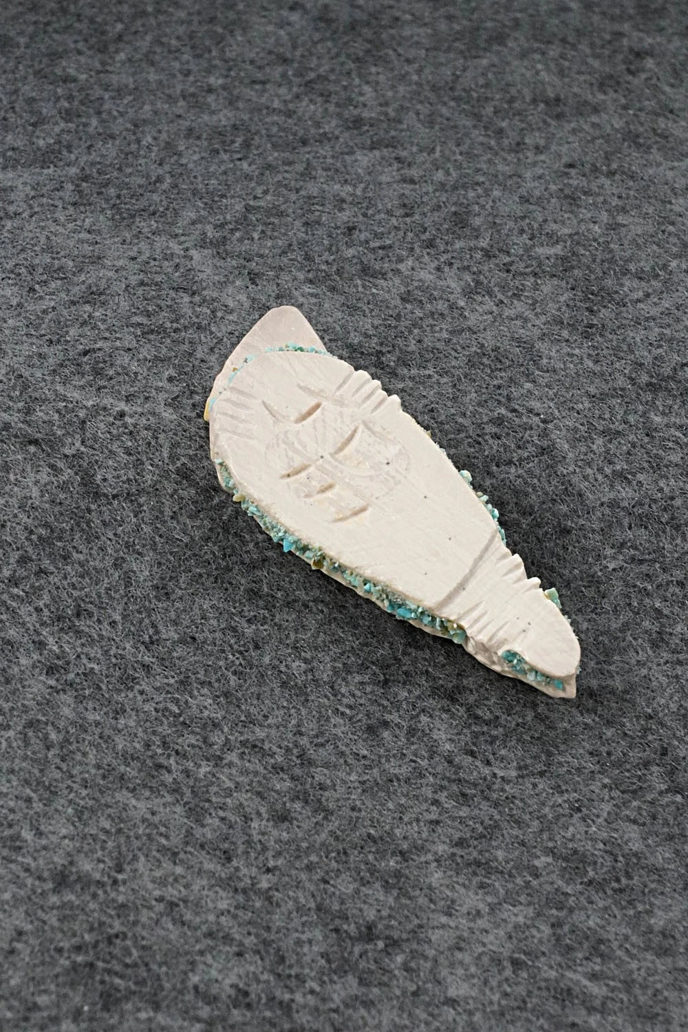 Horned Toad Zuni Fetish Carving - Jensen Charlie