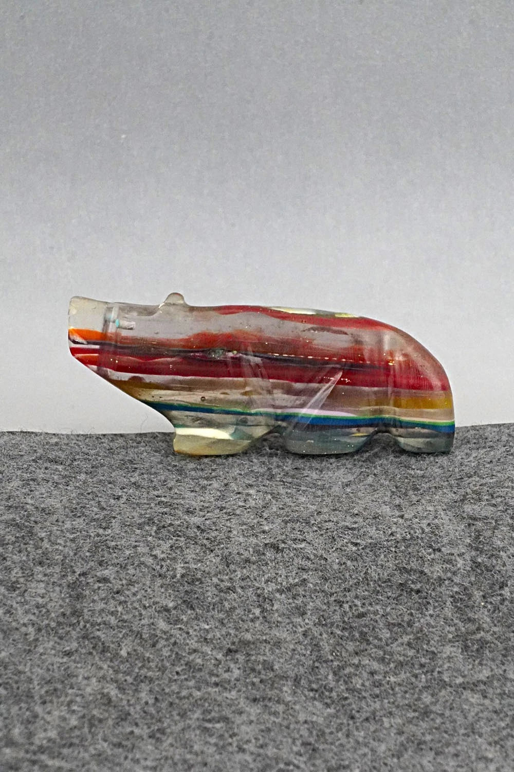 Wolf Zuni Fetish Carving - David Chavez