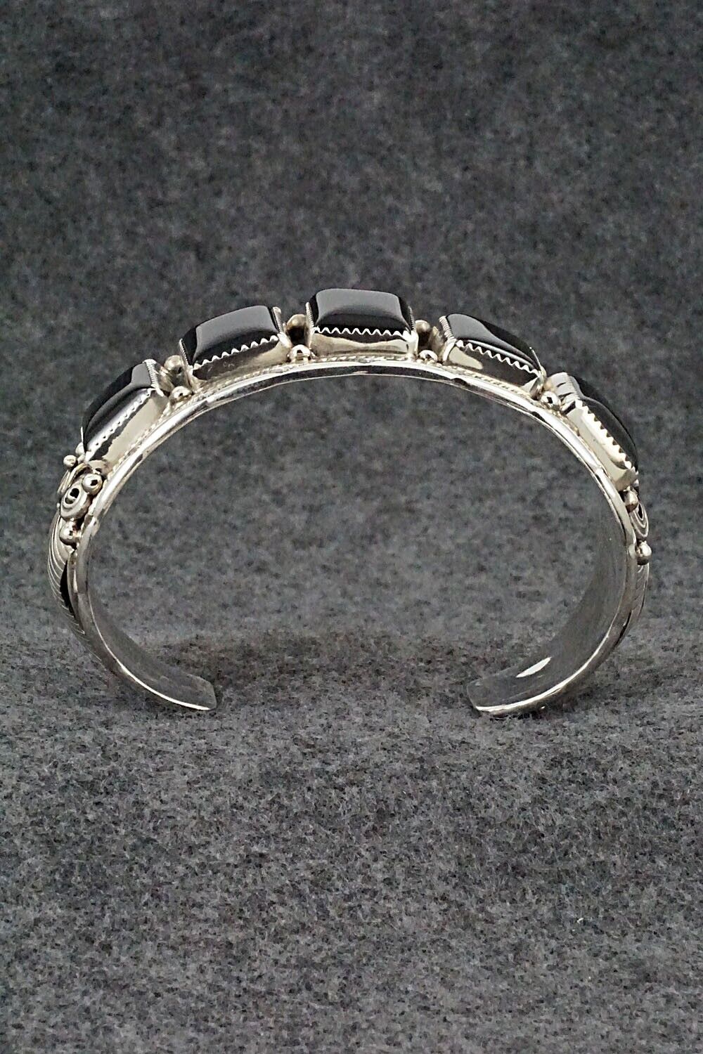 Onyx & Sterling Silver Bracelet - Darrell Morgan