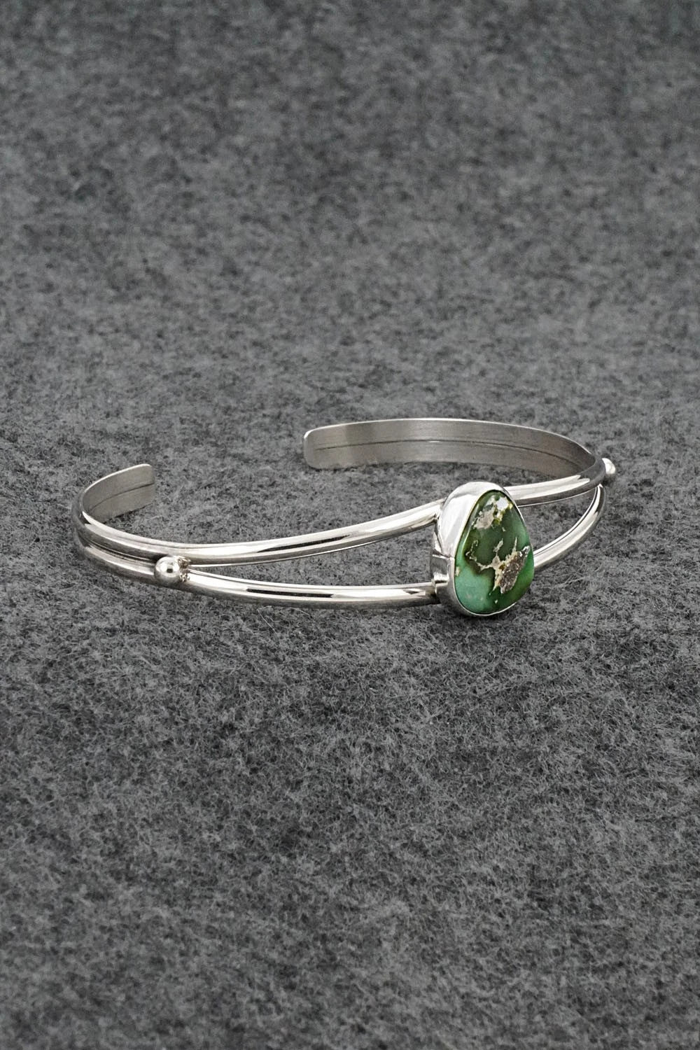 Turquoise & Sterling Silver Bracelet - Rosemary Saunders