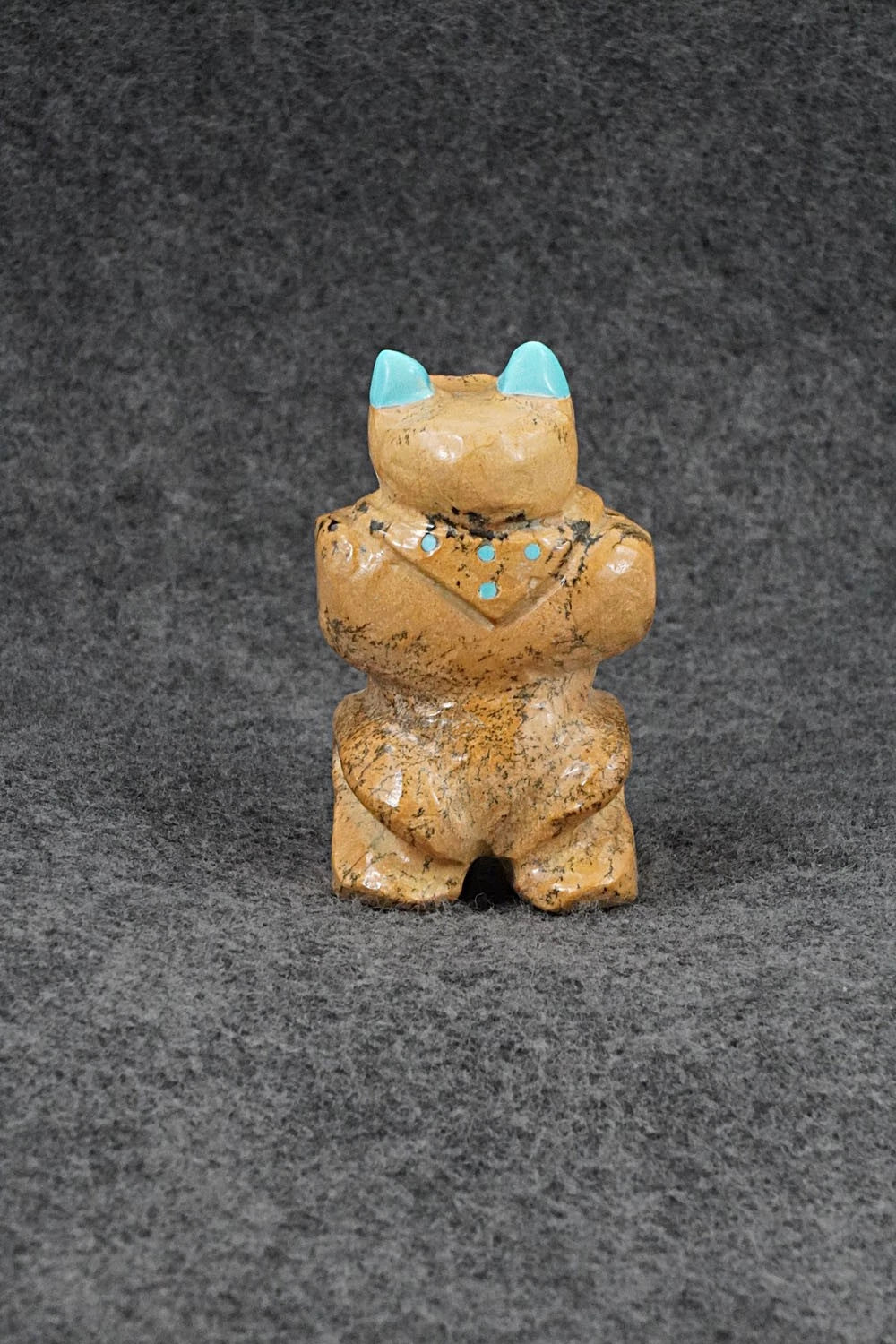 Frog Zuni Fetish Carving - Freddie Leekya