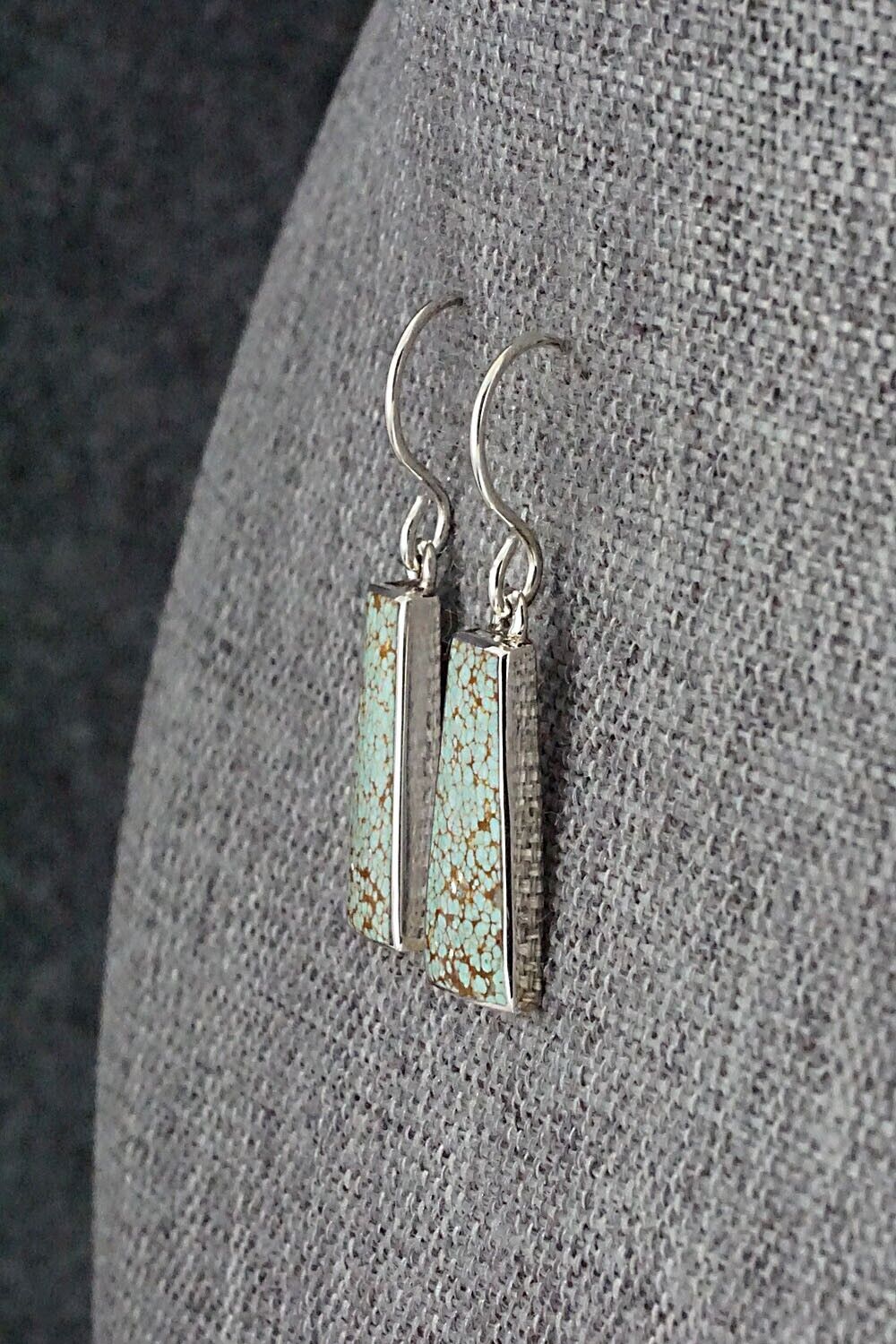 Turquoise & Sterling Silver Earrings - Cathy Webster