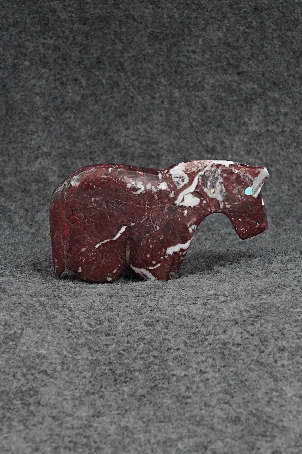 Horse Zuni Fetish Carving - Bernard Laiwakete
