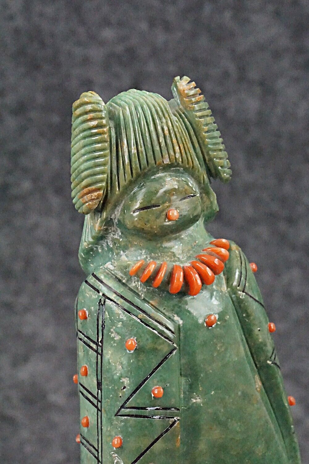 Corn Maiden Zuni Fetish Carving - Claudia Peina