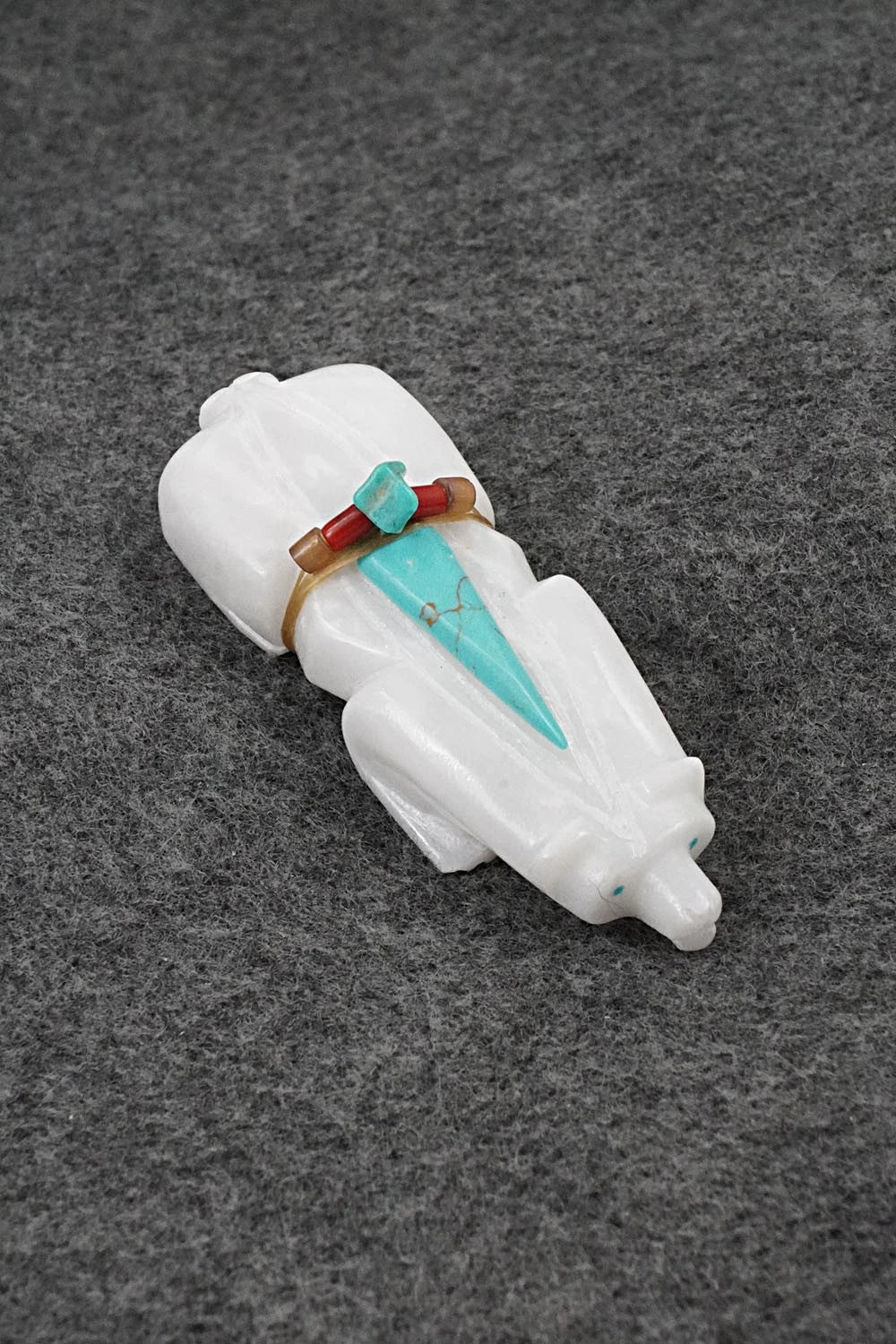 Badger Zuni Fetish Carving - Alex Tsethalakai
