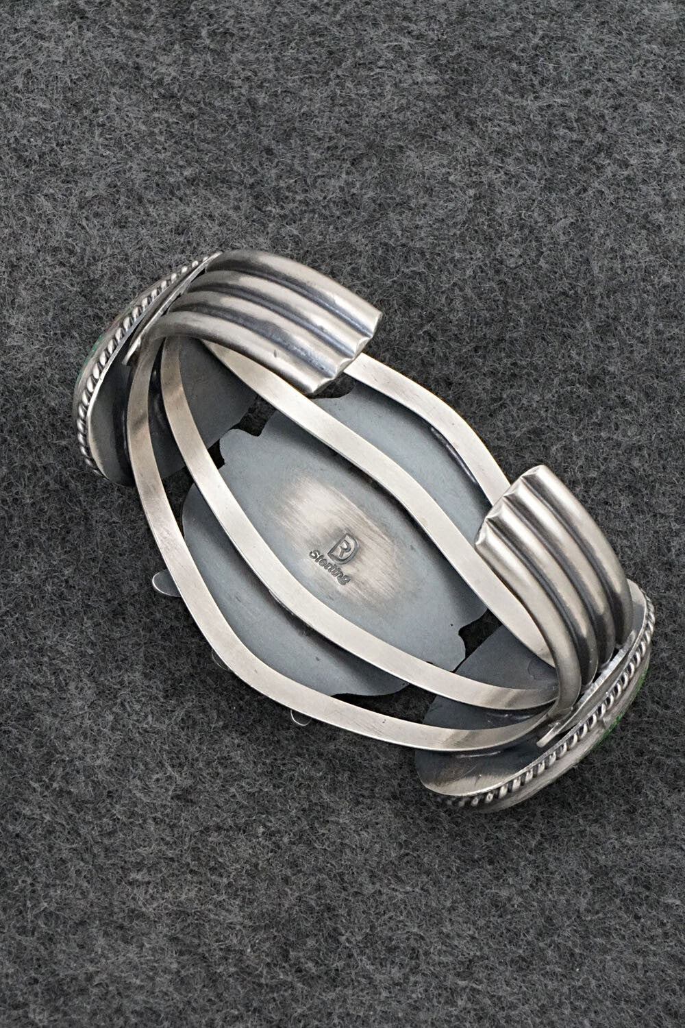 Turquoise & Sterling Silver Bracelet - Raymond Delgarito
