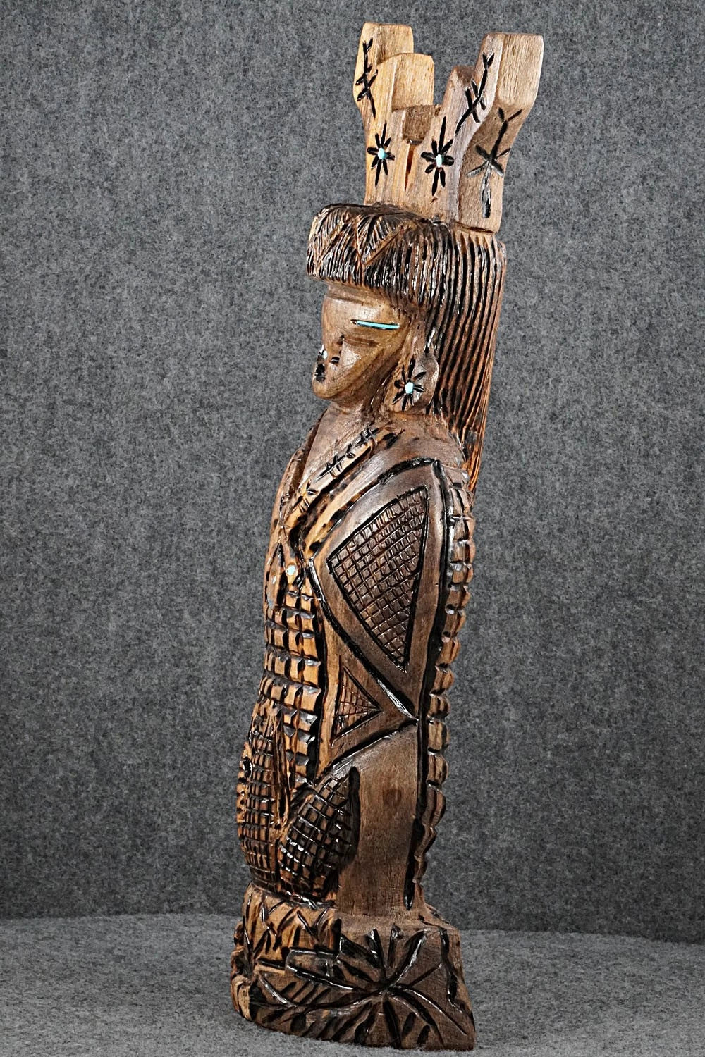 Corn Maiden Zuni Fetish Carving - Tony Mackel