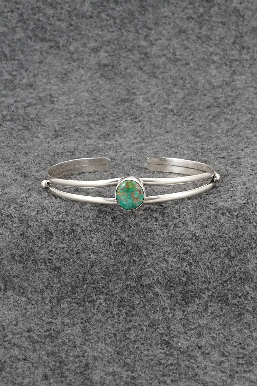 Turquoise & Sterling Silver Bracelet - Rosemary Saunders