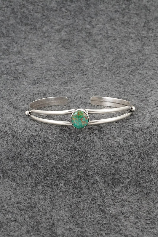 Turquoise & Sterling Silver Bracelet - Rosemary Saunders