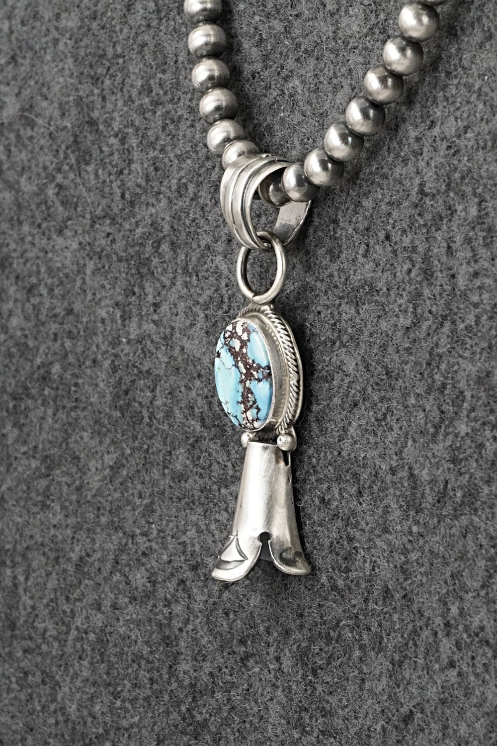 Turquoise & Sterling Silver Necklace - Sharon McCarthy