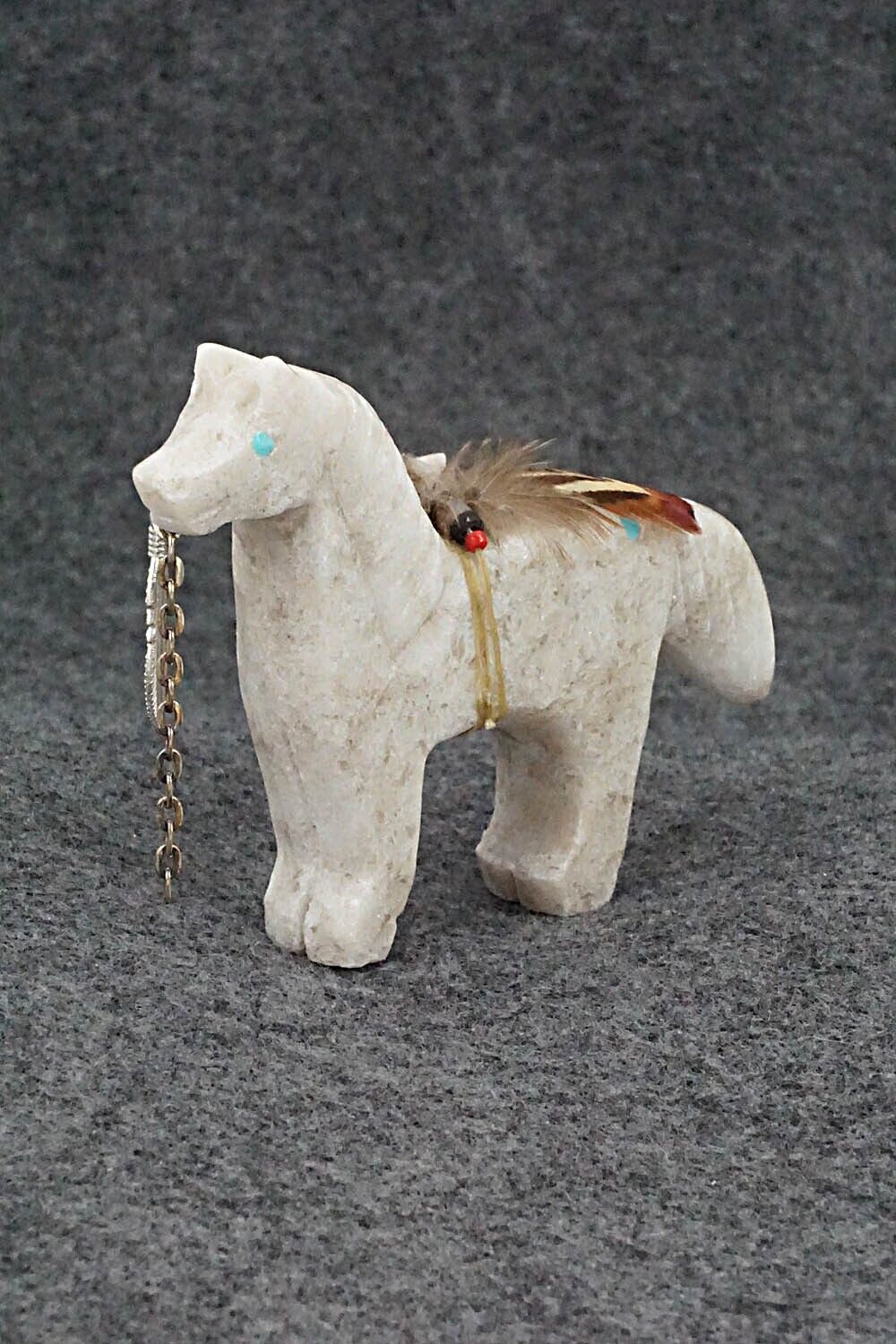 Horse Navajo Fetish Carving - Ben Livingston
