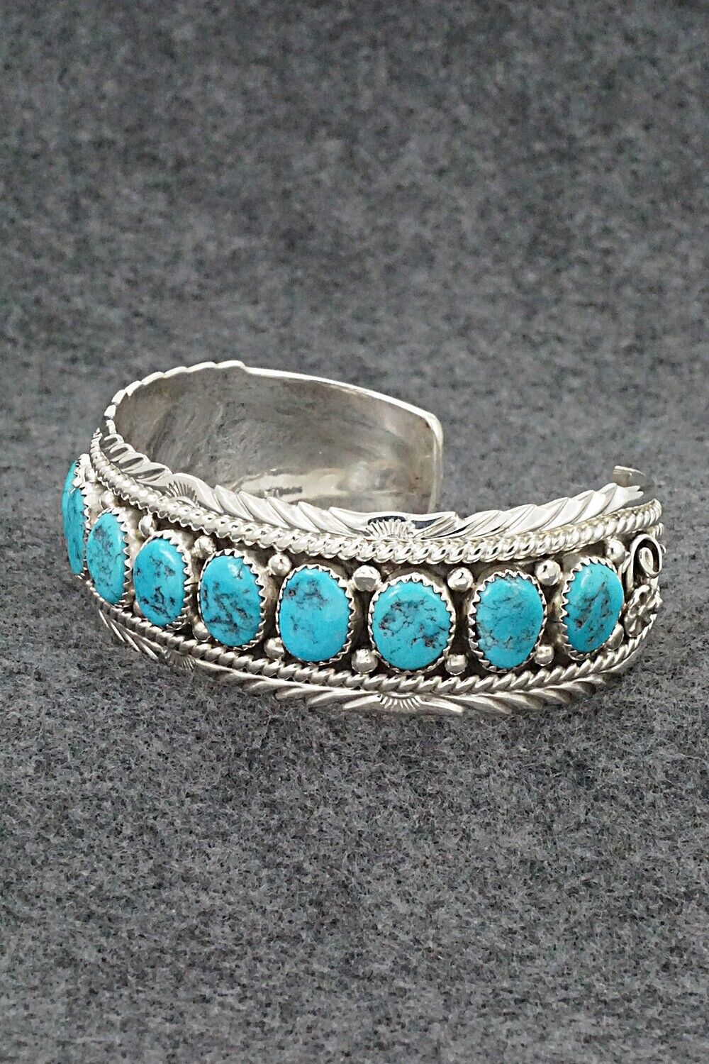 Turquoise & Sterling Silver Bracelet - Martin Muskett