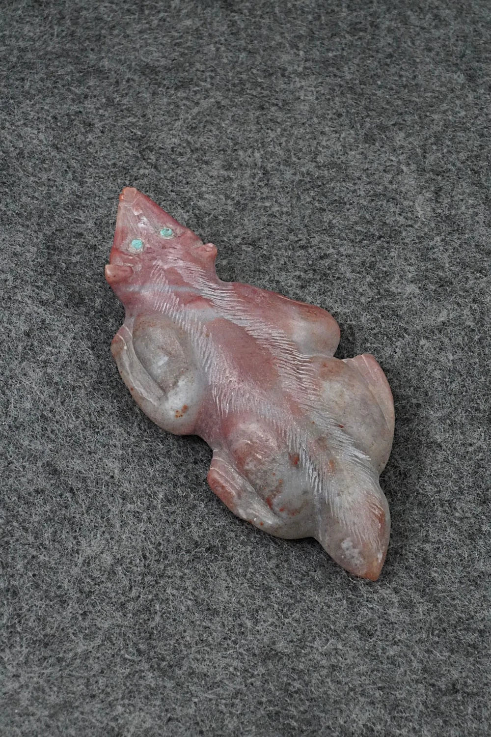 Badger Zuni Fetish Carving - Terrance Panteah