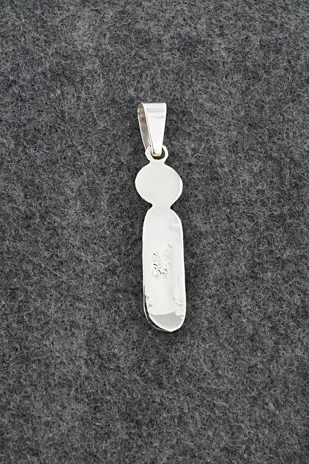 Multi Stone & Sterling Silver Pendant - Rayland Edaakie