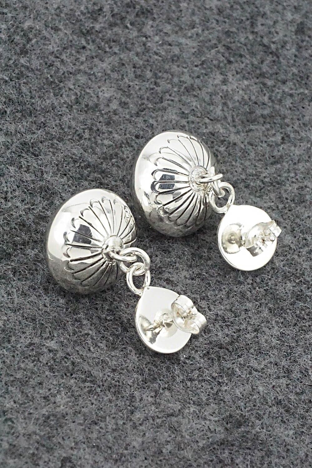Sterling Silver Earrings - Marie Yazzie