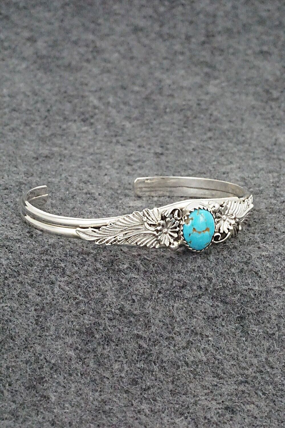 Turquoise & Sterling Silver Bracelet - Harris Largo